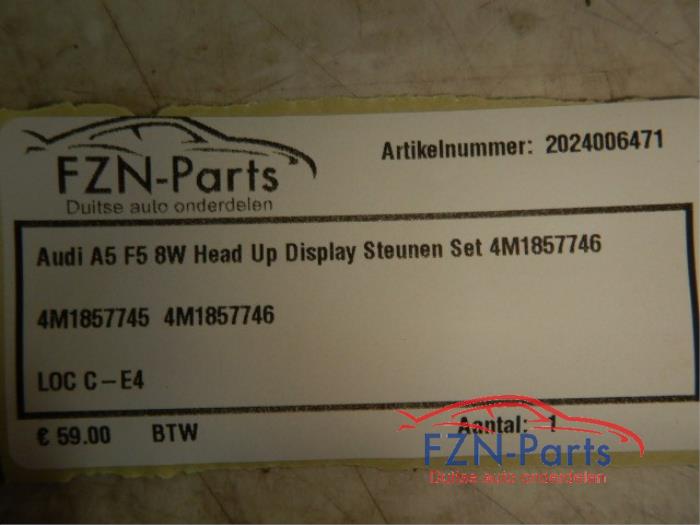 Audi A5 F5 8W Head-up Display Steunen set