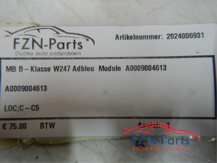 Adblue Computer Mercedes B-Klasse (22739629)