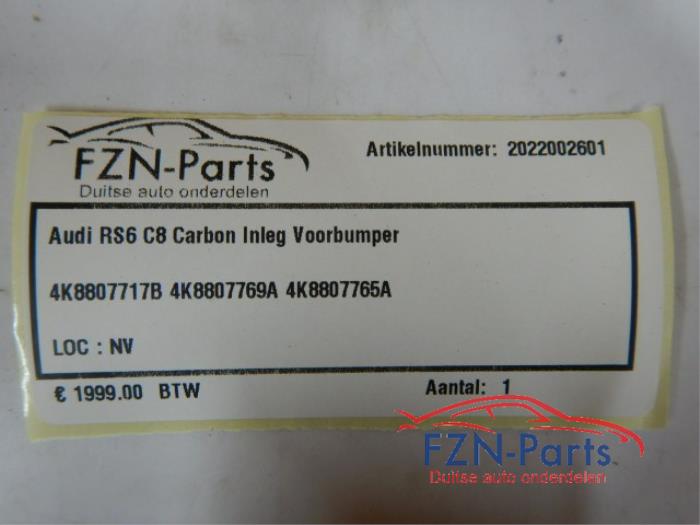 Bumpercover voor Audi A6 (22742522)