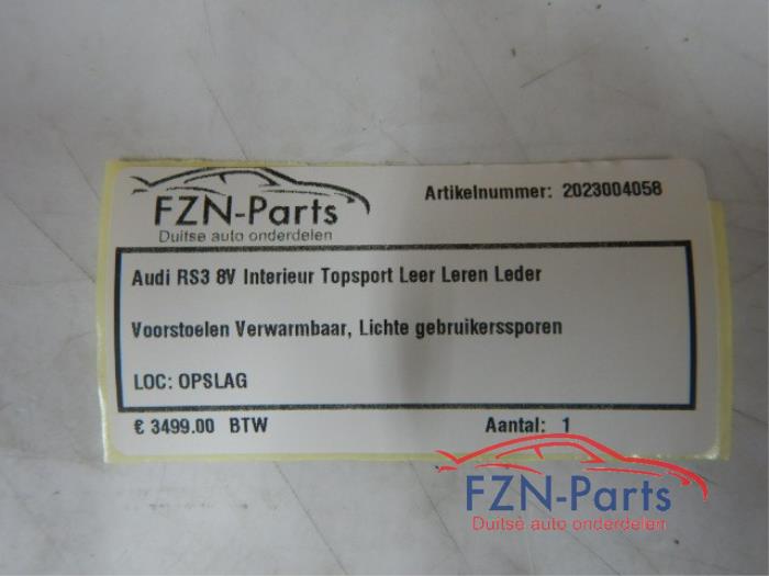 Bekleding Set (compleet) Audi A3 (22742664)