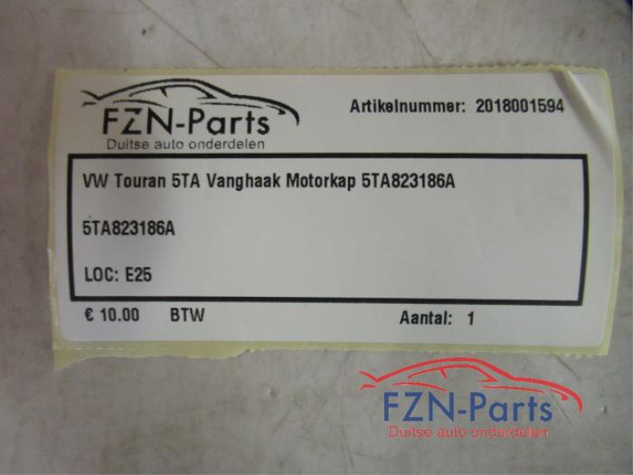 Slotmechaniek Motorkap Volkswagen Touran (22743970)