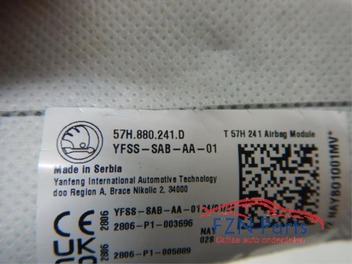 Airbag stoel (zitplaats) Skoda Kodiaq (22730687)