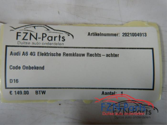 Remklauw (Tang) rechts-achter Audi A6 (22731064)