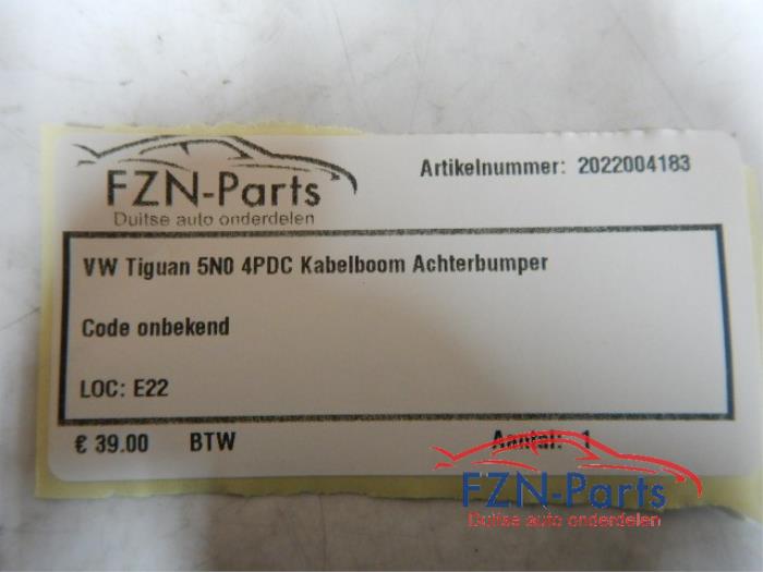 PDC kabelboom Volkswagen Tiguan (22737125)