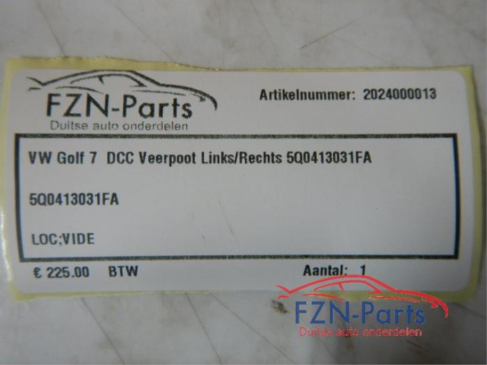 VW Golf 7 DCC Veerpoot Links/Rechts