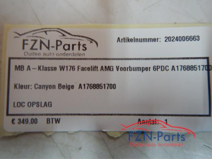 Mercedes-Benz A-Klasse W176 Facelift AMG Voorbumper 6PDC A
