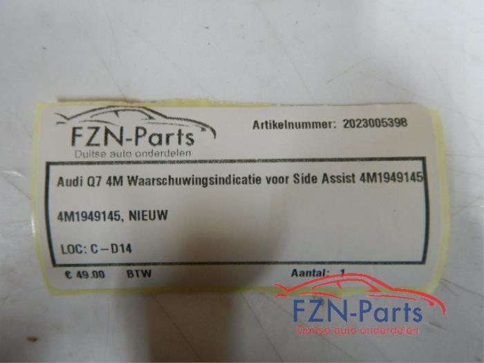 Side assist sensor Audi Q7 (22744911)