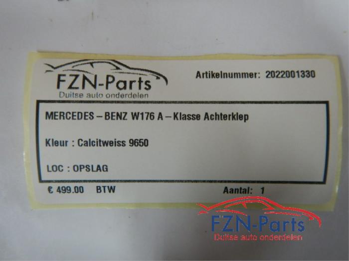 Mercedes-Benz W176 A-Klasse Achterklep