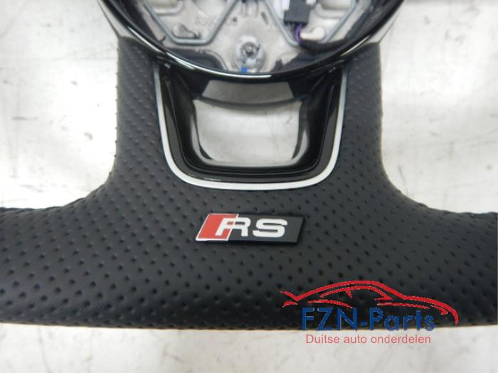Audi A3 8Y RS3 Stuur MF + F1 + VIEW Leder Leren