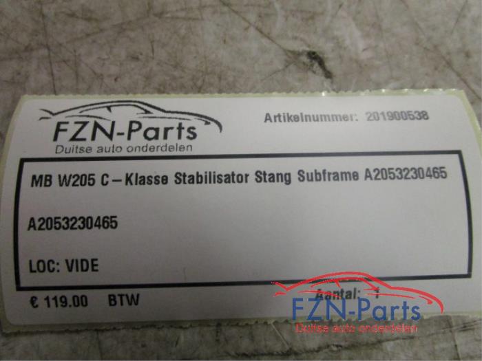 Mercedes Benz C-Klasse Stabilisator Stang Subframe