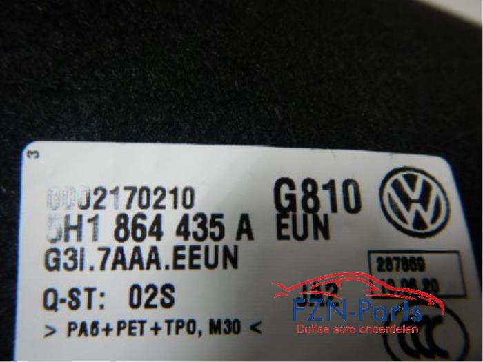 VW Golf 8 mattenset set zwart stiksel NIEUW