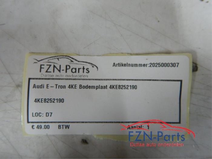 Audi E-Tron 4KE Bodemplaat