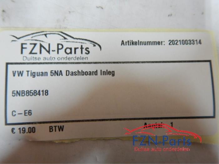 Dashboard deel Volkswagen Tiguan (22745298)