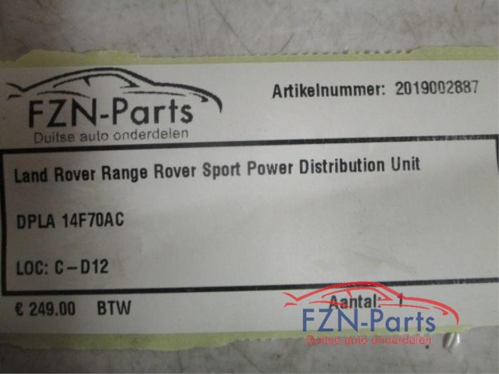 Land Rover Range Rover Sport Power Distribution Unit