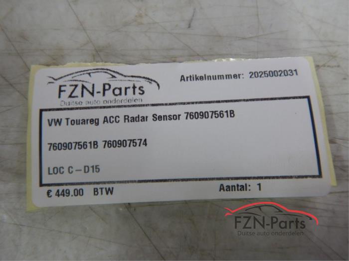 VW Touareg 760 ACC Radar sensor