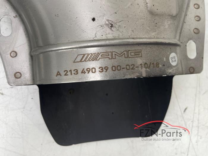 Mercedes-Benz E-Klasse E43 AMG Uitlaatsiestukken Zwart