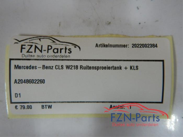 Ruitensproeiertank voor Mercedes CLS-Klasse (22742971)
