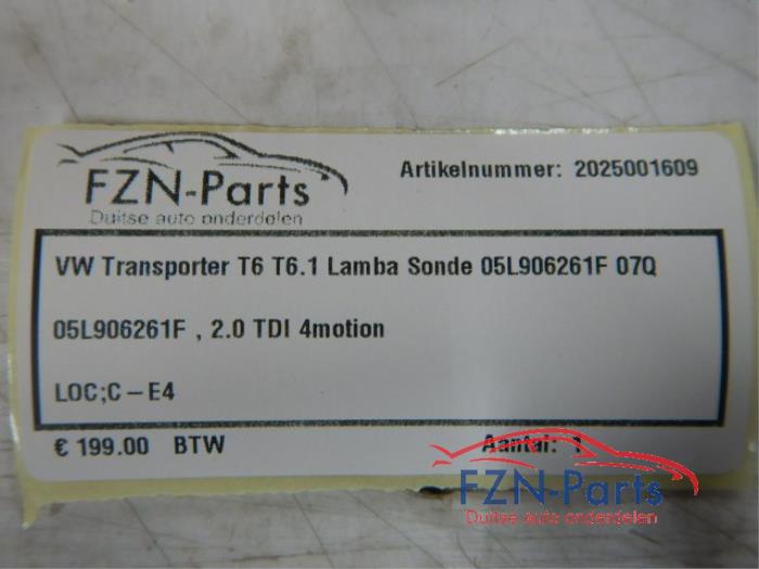 VW Transporter T6 T6.1 Lambda sonde