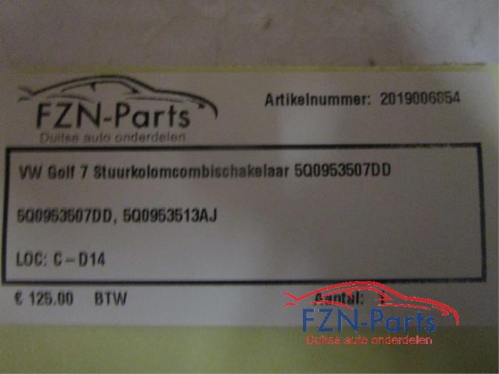 Combischakelaar Stuurkolom Volkswagen Golf (22733265)