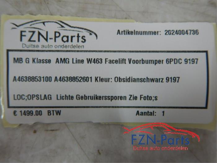 Voorbumper Mercedes G-Klasse (22722376)