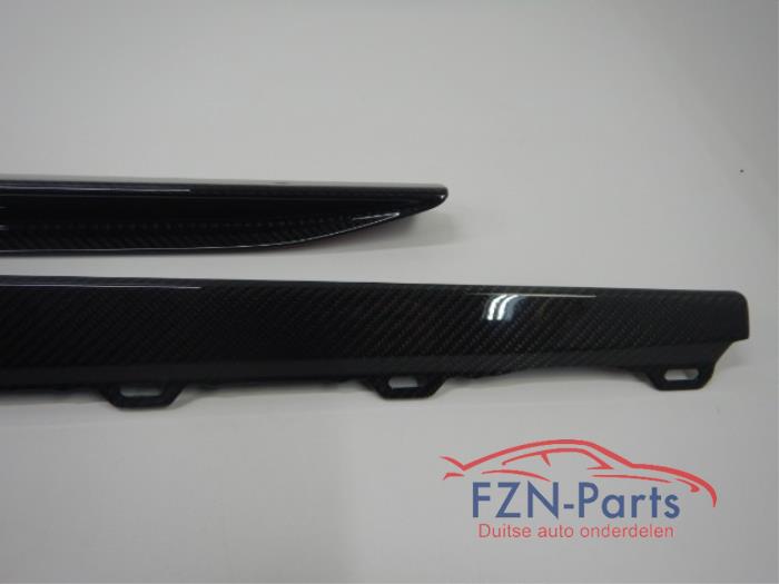 Audi RS6 RS7 4K C8 Sideskirt Carbon Inlegset L + R NIEUW
