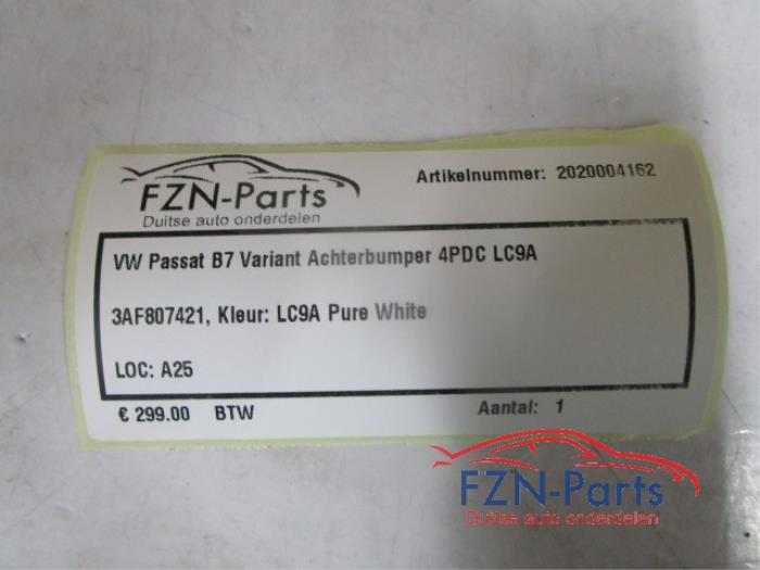 VW Passat B7 Variant Achterbumper