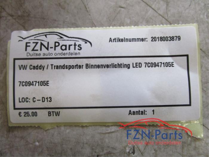 Binnenverlichting voor Volkswagen Transporter (22743834)