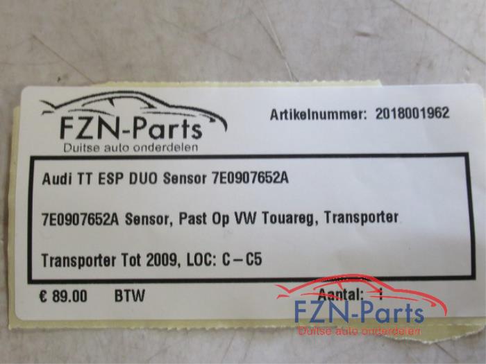 Esp Duo Sensor Audi TT (22742074)