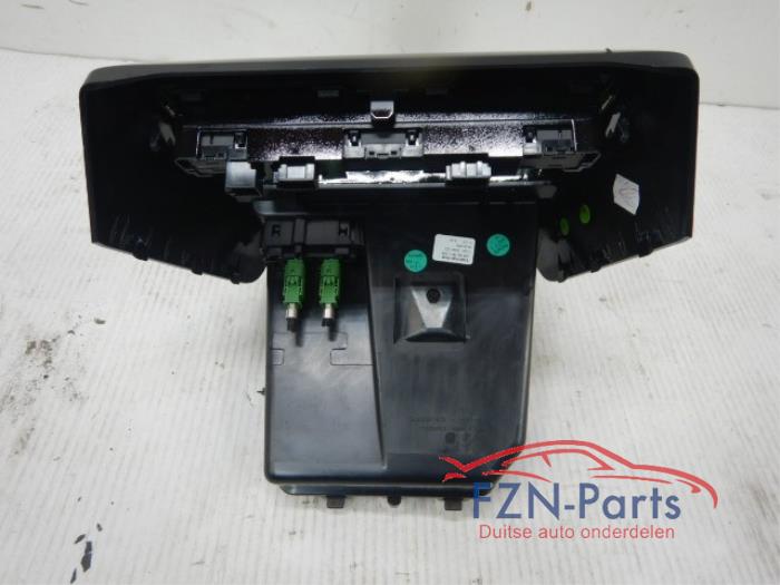VW T-Cross Inleg Middenconsole Afdekkap Hoogglans Zwart