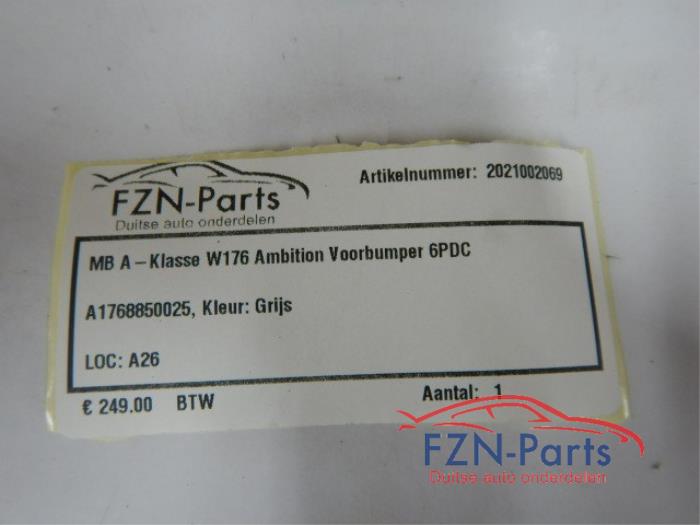 Mercedes-Benz A-Klasse W176 Ambition Voorbumper 6PDC A