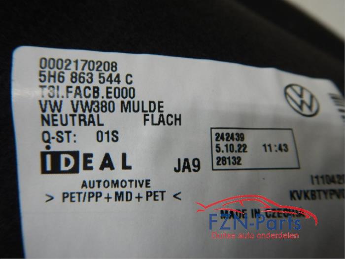 VW Golf 8 R Bekleding Reservewiel Bagageruimte