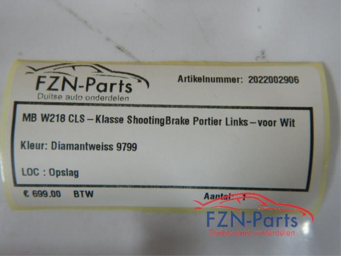 Portier 4Deurs links-voor Diversen Diversen (22744662)