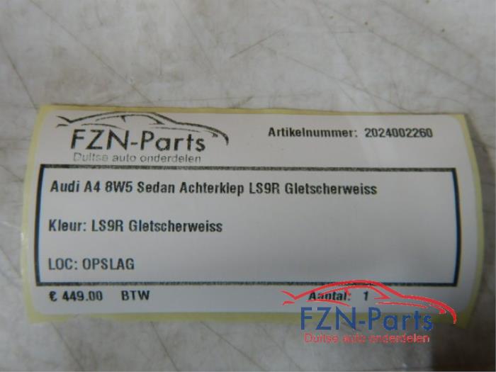 Achterklep Audi A4 (22724492)