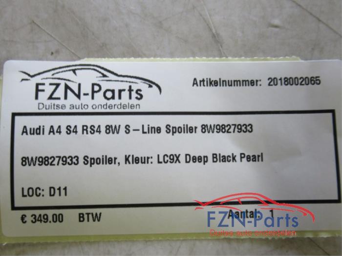 Achterspoiler Audi A4 (22727185)