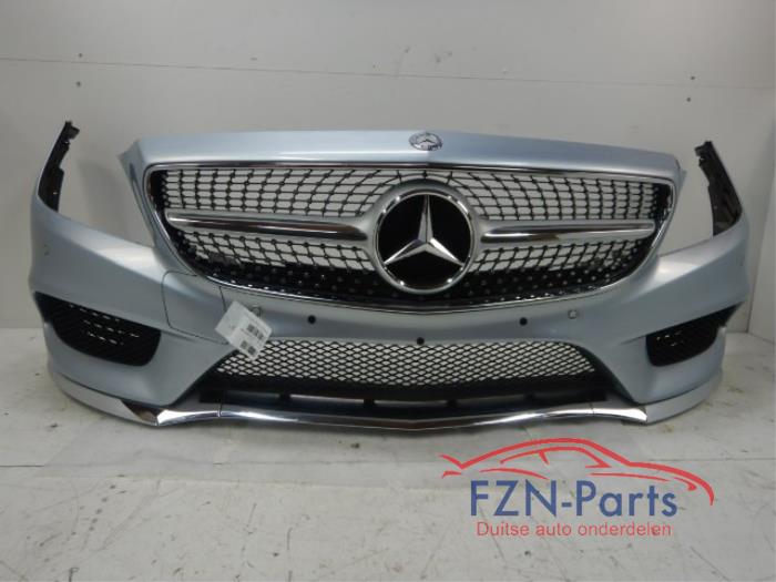 Mercedes-Benz CLS W218 AMG-Line Voorbumper 6PDC 9988 Kleur: Diamantsilber 9988 10KM Oud