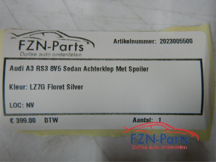 Achterklep Audi A3 (22724486)