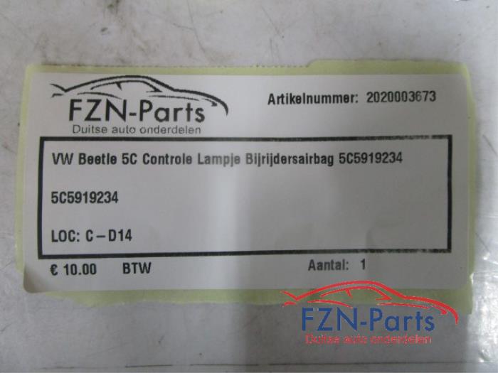Airbag rechts (Dashboard) Volkswagen Beetle (22739357)