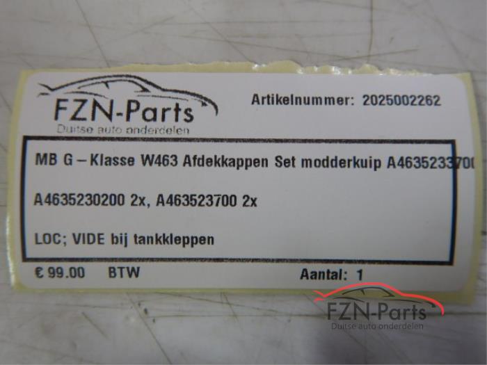 Tank Klep Mercedes G-Klasse (22728284)
