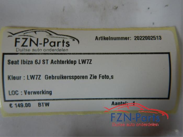 Seat Ibiza 6J ST Achterklep