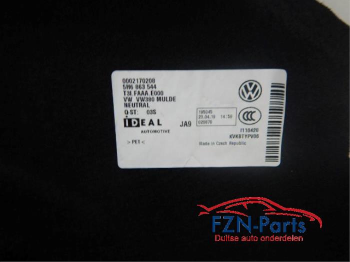VW Golf 8 Bekleding Reservewielbak Bagageruimte