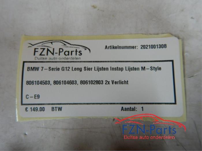 Diversen BMW 7-Serie (22741915)