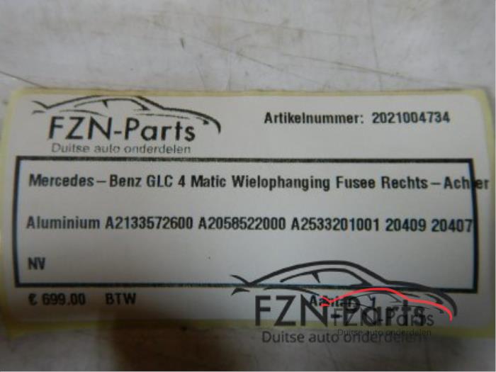 Wielophanging rechts-achter Mercedes GLC-Klasse (22729624)