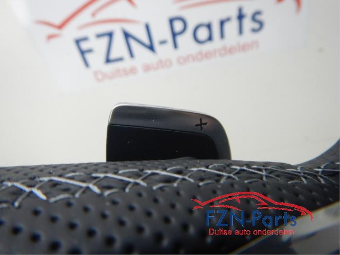 Audi A3 8Y Stuur MF+F1+VIEW Leer Grijs Stiksel