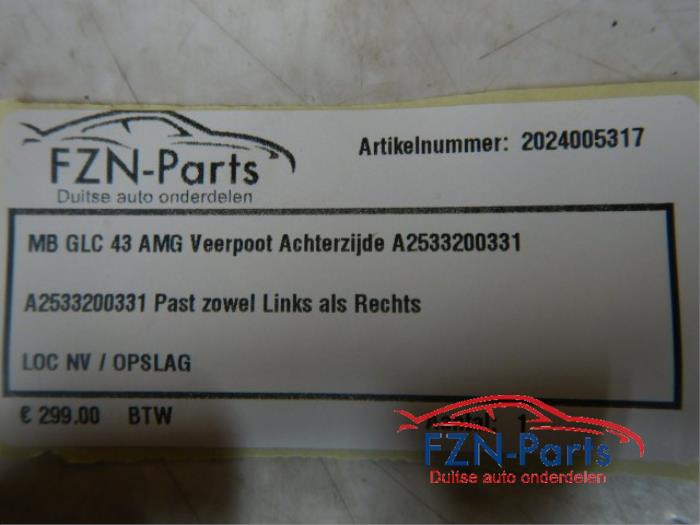 Mercedes-Benz GLC 43 AMG W253 Veerpoot Achterzijde