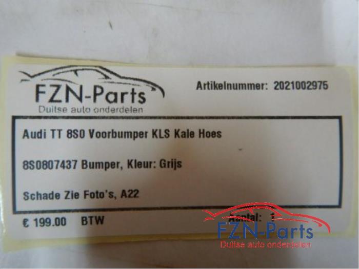 Voorbumper Audi TT (22720856)
