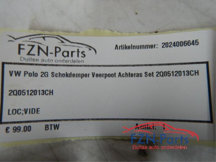 Schokdemper set Volkswagen Polo (22741580)