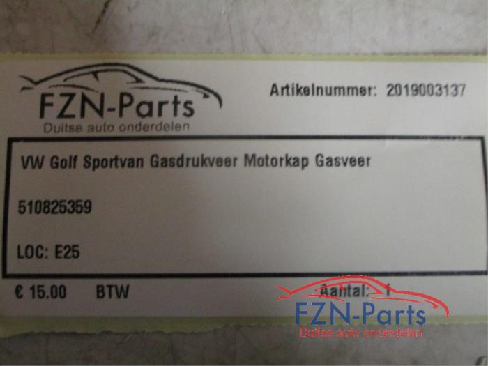 Set Gasdempers Achterklep Volkswagen Golf Sportsvan (22743552)