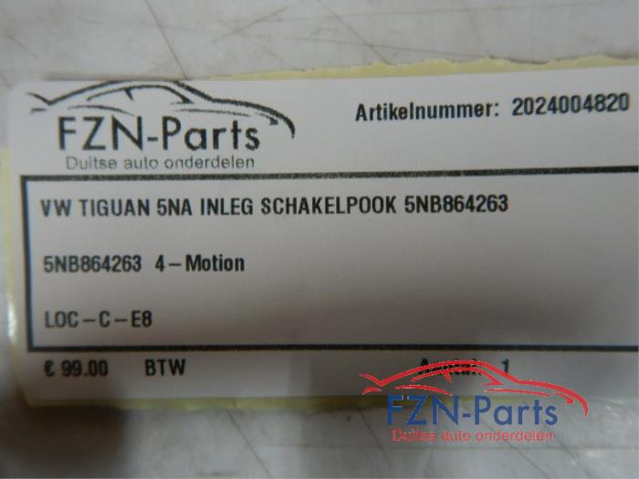 VW Tiguan 5NA Inleg Schakelpook