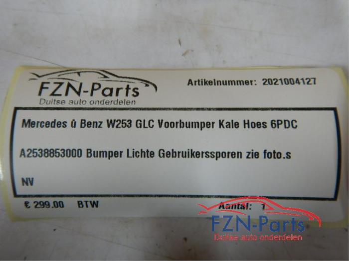 Mercedes-Benz W253 GLC Voorbumper Kale Hoes 6PDC