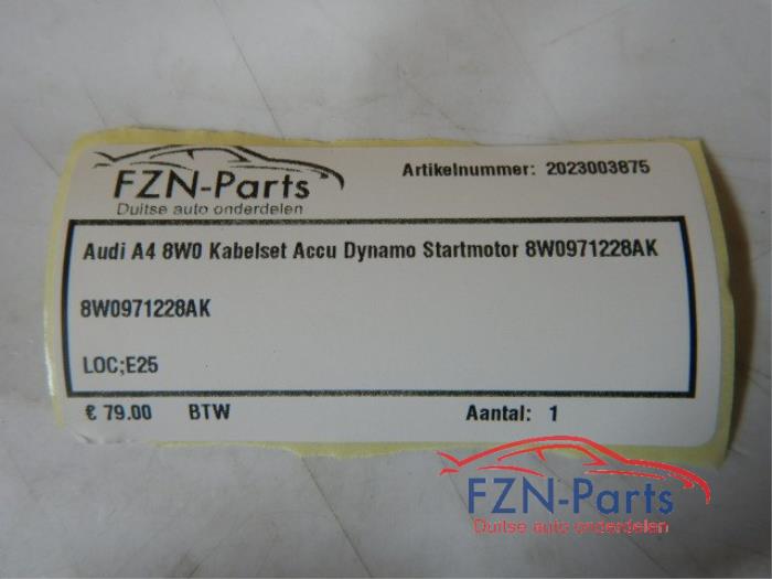 Startmotor Audi A4 (22741456)
